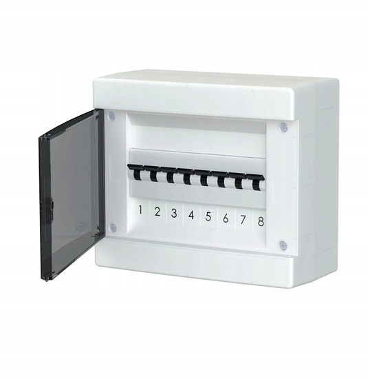 Изображение Rozdzielnica moduowa natynkowa plastikowa 1x8 IP40 C.1308-P