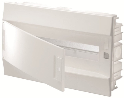 Picture of Rozdzielnica moduowa podtynkowa Mistral41F 1x18 18M IP41 125A II klasa drzwi pene N+PE rubowe 41A18X11A 1SLM004102A1104