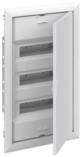 Изображение Rozdzielnica moduowa podtynkowa UK600 3x12 36M IP30 63A II klasa drzwi stalowe N+PE rub.UK636E3 2CPX077842R9999
