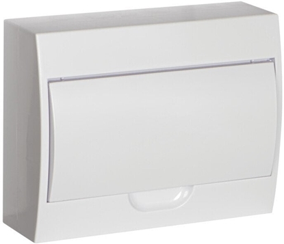 Изображение Rozdzielnica moduowa tworzywo 1x12 natynkowa IP40 IK06 N+PE II klasa drzwi biae DB112S 1X12P/SMD-P biay 36417