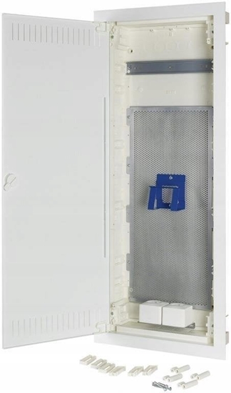 Picture of Rozdzielnica multimedialna podtynk. IP30 1x14 superpaska, drzwi wifi KLV-60UPM-W-SF 302423