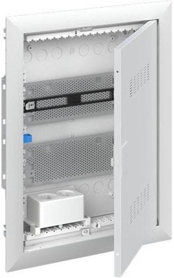 Picture of Rozdzielnica mutimedialna p/t UK600 2x12 IP30 63A II klasa drzwi went. UK620MV 2CPX031390R9999