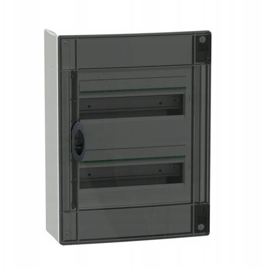 Изображение Rozdzielnica PrismaSeT XS 2x13 PSXS-2-13-NT-P natynkowa drzwi przezroczyste IP40 IK09 LVSXR213