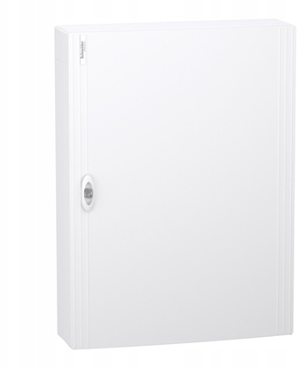 Изображение Rozdzielnica PrismaSeT XS 4x24 natynkowa PSXS-4-24-NT-B drzwi biae IP40 IK09 LVSXQ424