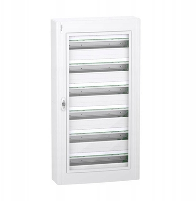 Изображение Rozdzielnica PrismaSeT XS 6x24 PSXS-6-24-NT-P natynkowa drzwi przezroczyste IP40 IK09 LVSXR624