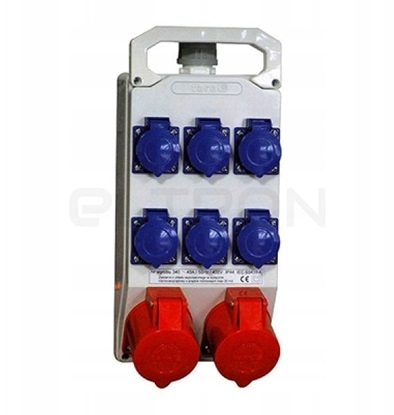 Picture of Rozdzielnica przenona 2x32A/5P 6x230V 340