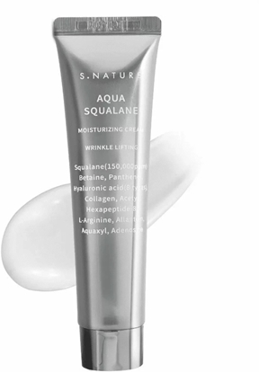 Attēls no S.NATURE_Aqua Squalane Moisturizing Cream Jumbo nawilajcy krem do twarzy 80ml