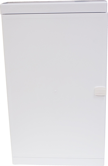 Изображение Sabaj Szafa multimedialna natynkowa Multialfa plastikowa 310x530x105mm biae drzwi, zatrzask MULTIALFA 530 BD 5-014MULTIALFA 530 BD