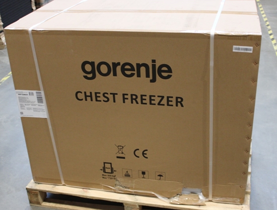 Изображение SALE OUT. Gorenje | Freezer | FH30EAW | Energy efficiency class E | Chest | Free standing | Height 84.7 cm | Total net capacity 297 L | Display | White | DAMAGED PACKAGING, SCRATCHED ON THE SIDE