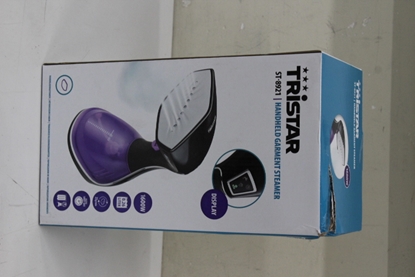 Picture of SALE OUT. Tristar | Garment Steamer | ST-8921 | Handheld | 1600 W | 0.26 L | 25 g/min | Black/Purple | DAMAGED PACKAGING AND INNER PACKAGING