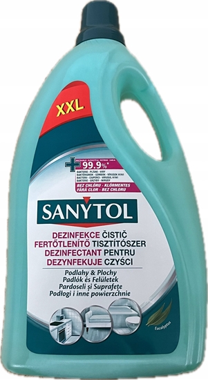 Picture of SANYTOL Pyn do podóg i innych powierzchni o zapachu eukaliptusa 5L