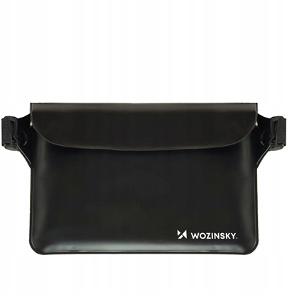 Attēls no Saszetka Wozinsky WWS-01 wodoodporna nerka PVC - czarna