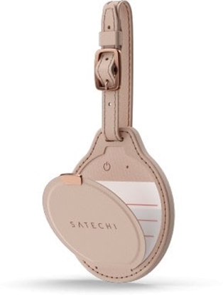 Picture of Satechi FindAll Luggage Tag - zawieszka do bagau z lokalizatorem kompatybilna z Apple Find My (desert rose)