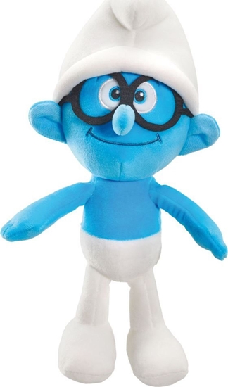 Picture of Schmidt Spiele Brainy Smurf 28 cm Plush Figure, Multi-Coloured