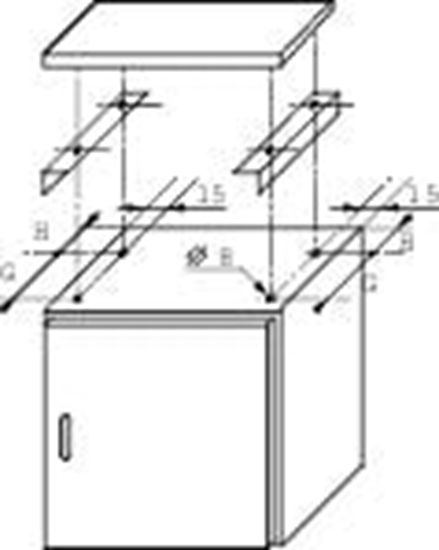 Изображение Schneider Daszek 800 x 300mm do SPACIAL 3D (NSYTJ8030)