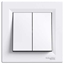 Picture of Schneider Electric cznik podwójny schodowy Asfora biay - EPH0600121