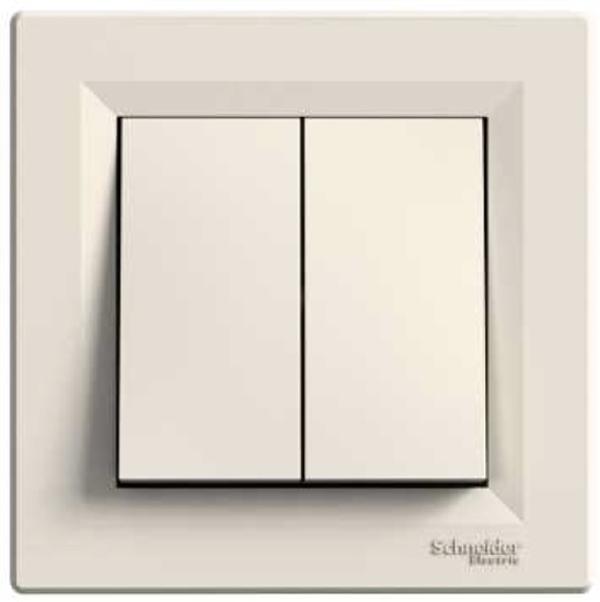 Picture of Schneider Electric cznik schodowy Asfora kremowy - EPH0600123