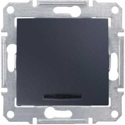 Picture of Schneider Electric cznik schodowy Sedna 16A z podwietleniem grafitowy (SDN1500270)