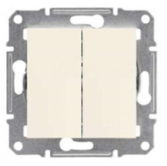 Picture of Schneider Electric cznik wiecznikowy bez ramki, kremowy - EPH0301423