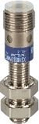 Attēls no Schneider Electric Czujnik indukcyjny M12 2mm zakryty 12-24V DC PNP 1R poczenie M12 3-piny (XS108B3PAM12)