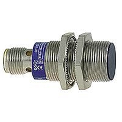 Attēls no Schneider Electric Czujnik indukcyjny M18 5mm 12-24V DC PNP 1Z 1R M12 4-piny (XS1N18PC410D)
