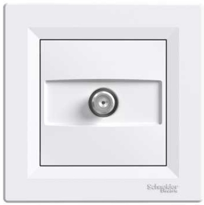 Attēls no Schneider Electric Gniazdo antenowe Asfora Sat kocowe 1dB biae (EPH3700121)