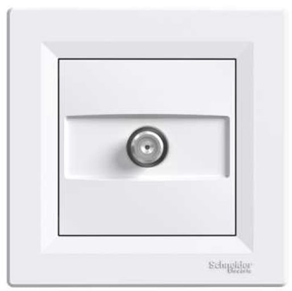 Attēls no Schneider Electric Gniazdo antenowe ASFORA SAT przelotowe 4dB biae - EPH3700221