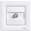 Picture of Schneider Electric Gniazdo antenowe ASFORA SAT przelotowe 4dB biae - EPH3700221