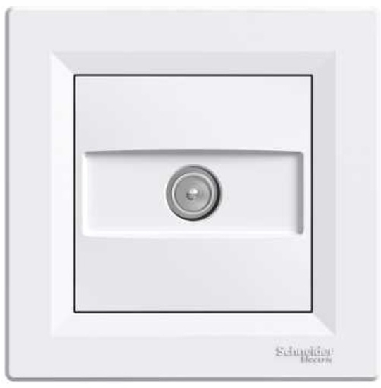 Picture of Schneider Electric Gniazdo antenowe ASFORA TV kocowe 1dB biae - EPH3200121