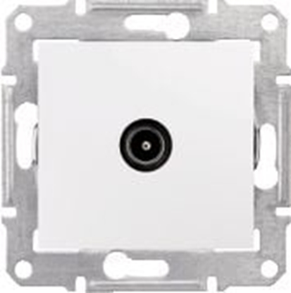 Picture of Schneider Electric Gniazdo antenowe Sedna biay TV kocowe (SDN3201621)