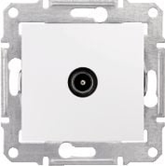 Picture of Schneider Electric Gniazdo antenowe Sedna biay TV kocowe (SDN3201621)
