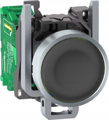Attēls no Schneider Electric Harmony XB4R Gówka bezprzewodowego i bezbateryjnego przycisku z nadajnikiem Czarna Metalowa ZB4RTA2