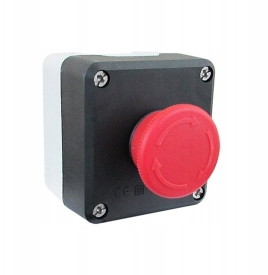 Picture of Schneider Electric Kaseta sterownicza czarny-szary, wycznik bezpieczestwa, zablokowany 40 mm 1R T0-P1C400E40