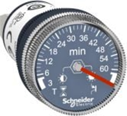 Attēls no Schneider Electric Licznik czasu pulpitowy 22mm 24V DC 3-60min (XB5DTB25)