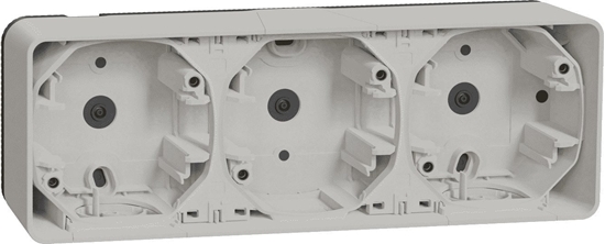 Picture of Schneider Electric Mureva Styl Podstawa nacienna 3x pozioma biaa MUR39913