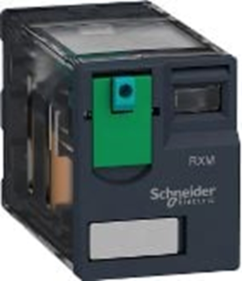 Picture of Schneider Electric Przekanik wtykowy miniaturowy Zelio RXM 4 styki przeaczne 12 V DC (RXM4AB1JD)
