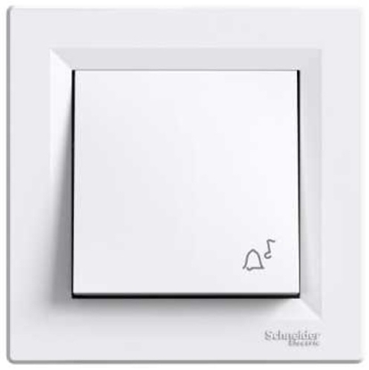 Picture of Schneider Electric Przycisk dzwonek Asfora biay - EPH0800221