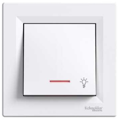 Attēls no Schneider Electric Przycisk wiato podwietlany biay (EPH1800121)