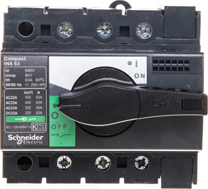 Picture of Schneider Electric Rozcznik izolacyjny 3P 63A INS63 28902
