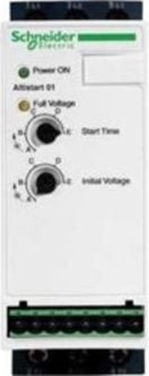 Picture of Schneider Electric Softstart 1/3-fazowy 110-480V 9A 1,1/1,5/4kW 230400V Altistart (ATS01N109FT)