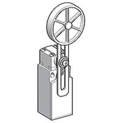 Изображение Schneider Electric Wycznik kracowy 1R 1Z migowy tworzywo dwignia obrotowa z regulacj dugoci fi50mm (XCKN2149G11)
