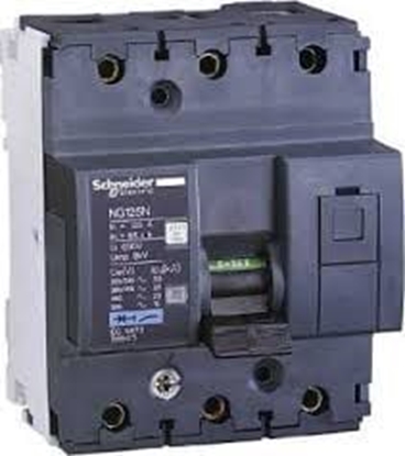 Изображение Schneider Electric Wycznik nadprdowy 3P C 16A 25kA AC NG125N (18633)