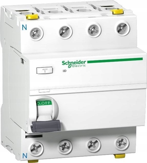 Picture of Schneider Electric Wycznik rónicowoprdowy IID 4p 40A 100mA typ A A9Z83440