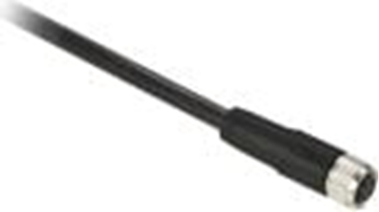 Изображение Schneider Electric Zcze eskie M8 proste 4-pinowe kabel 5m PUR (XZCP0941L5)