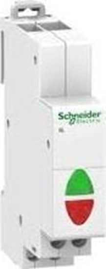 Изображение Schneider Lampka moduowa czerwona/zielona 12-48V AC/DC iIL (A9E18335)