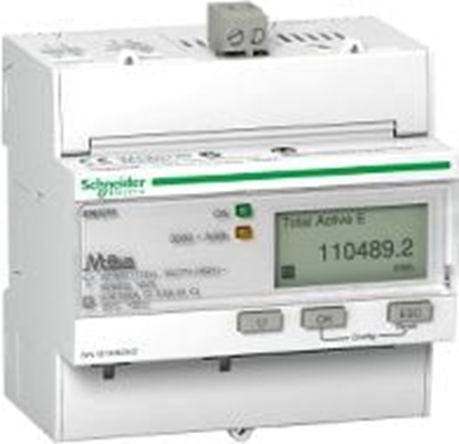 Attēls no Schneider Licznik energii elektrycznej 1/3-fazowy 5A przekadnik 100-277/173-480V (A9MEM3235)