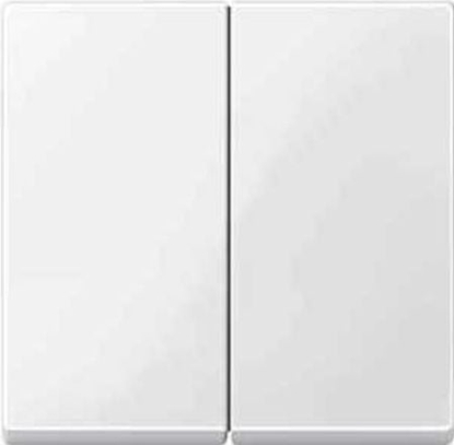 Изображение Schneider Merten System M Klawisz podwójny biel polarna (MTN432519)