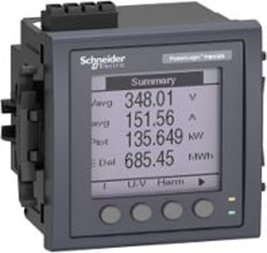 Picture of Schneider Miernik PM5310 natablicowy do 31-tej harmonicznej 2DI/2DO 35 alarmy Modbus 256kB (METSEPM5310)