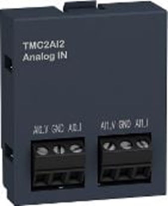 Изображение Schneider Modu 2 wejcia analogowe/prdowe Modicon M221-2 (TMC2AI2)