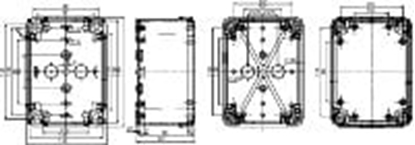 Изображение Schneider Obudowa 164 x 121 x 87mm ABS IP66 Thalassa TBS (NSYTBS16128)